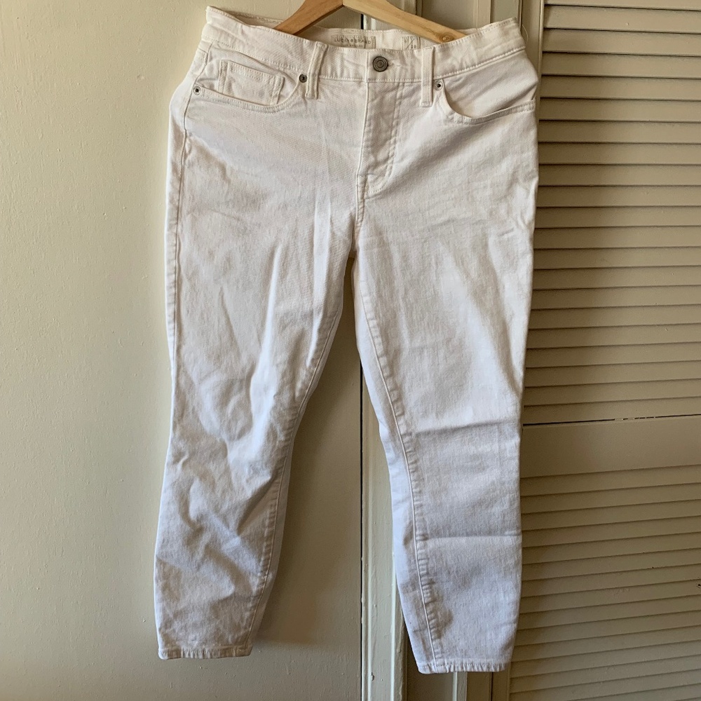 Lucky Brand white jeans